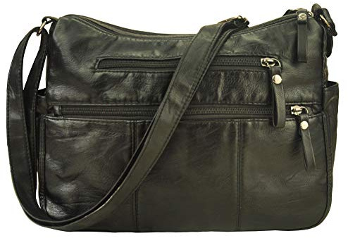 VOLGANIK ROCK Purses for Women Soft PU Leather Shoulder Bag Ladies Crossbody Purse and handbags Lightweight Pocketbook