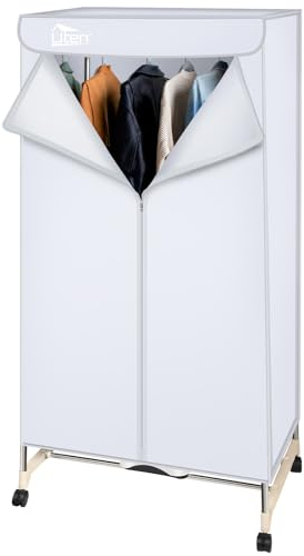 Uten Asciugabiancheria Elettrico con Riduzione del Rumore per Dormitori Familiari, Alta Capacità Facile da Riporre