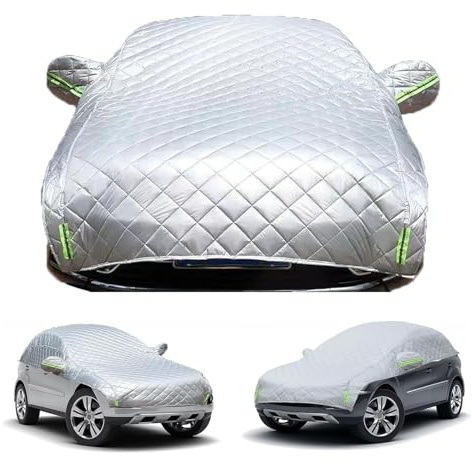 Telo Copriauto Antigrandine Per Toyota C-HR SUV 2016-2024, Copri Auto Anti Grandine Imbottito, Copertura Per Carrozzeria, Mezza Copertura