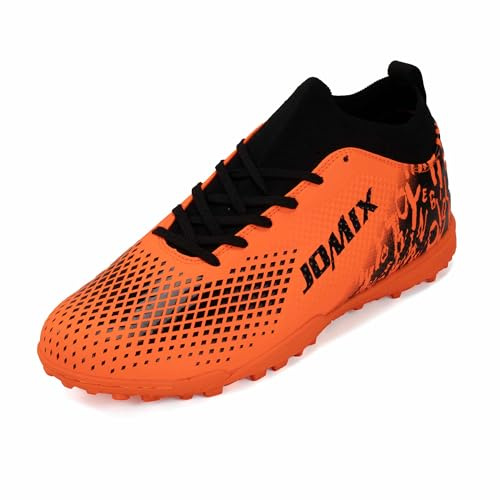 JOMIX Scarpe da Calcetto Calcio Unisex Bambini Ragazzi Adolescenti – Multitacchetti TF per Campi Sintetici ed Erba Artificiale – Leggere Resistenti Antiscivolo WOS250436