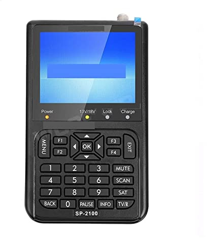 Buscador de señal Digital SP 2100 Receptor DVB-S2 Pantalla TFT LCD Alta definición 3,5 Pulgadas for medidor satelital, Rastreador de satélites