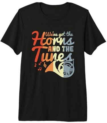 Blague drôle sur Le cor d'harmonie Joueur de cor d'harmonie T-Shirt Haut de Gamme