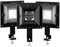 Lunartec Dachrinne: 3er-Set Solar-LED-Dachrinnenleuchten, 6 SMD-LEDs, 20 lm, IP44, schwarz (Regenrinnen Solarleuchten, Solar Dachrinnenlichter, Garten Beleuchtung)