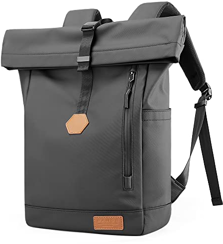 BANGE carry on Backpack fit 15.6 Inch Laptop Backpack Waterproof for Men and Women travel Backpack Cabin Size for Airplanes (Black)