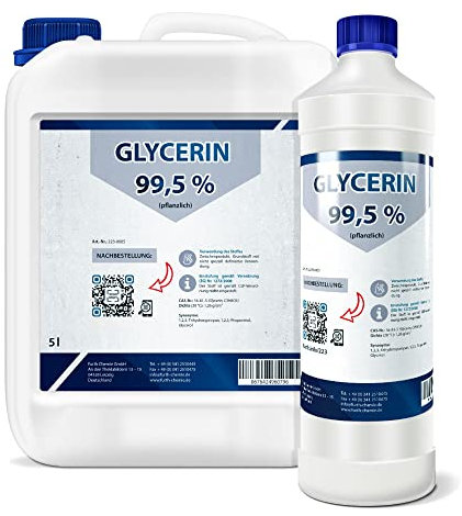 Glyzerin 99,5%, pflanzlich 1 l Flasche