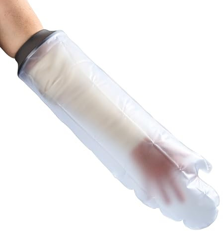 StrideOn Waterproof Arm Plaster Cast, Bandage and Wound Covers (Std Lower Arm)