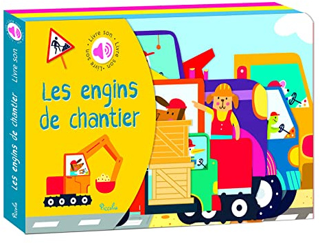 Les engins de chantier Livre son
