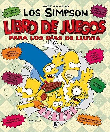 Los Simpson. Actividades - Libro de juegos para los días de lluvia (Bruguera Contemporánea)