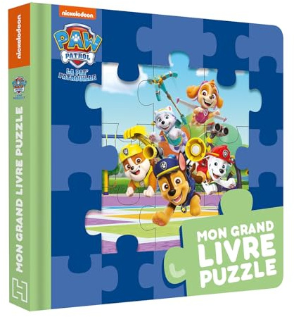 Pat' Patrouille - Mon grand livre puzzle (édition 2024): Mon grand livre puzzle