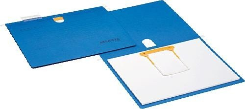 Atlanta 2655834600 Hängehefter Serie E mit Clipmechanik, blau