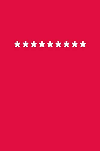 Red Password Book: Personal Internet Password and Logbook Organizer - Alphabetical Computer Password Keeper Book to Record Usernames, Passwords and Websites