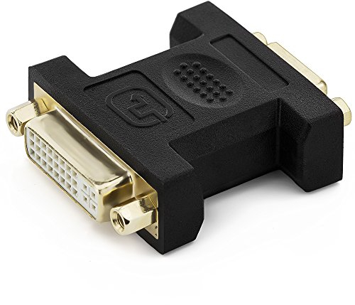 deleyCON DVI-I Buchse (IN) zu VGA Buchse (Out) Adapter - Für VGA-Monitor/Beamer - Unidirektional