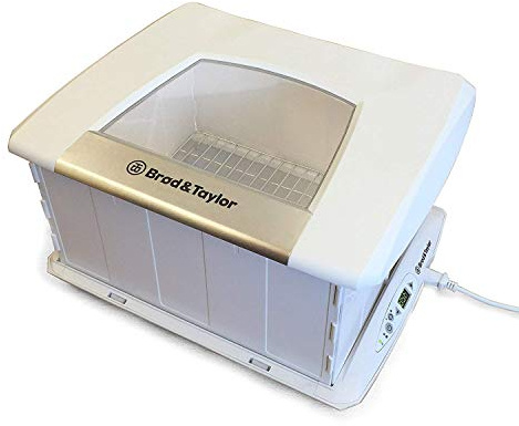 Brod & Taylor Folding Dough Proofer, Large Proving Box for Sourdough, Pizza, Bread Baking, Yoghurt, Kombucha, Adjustable Temperature, Space Saving Design, Slow Cooker Function, White