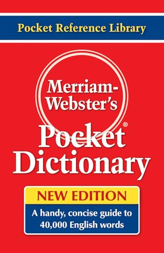 Merriam-webster's Pocket Dictionary
