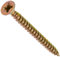 ForgeFix Multi-Purpose Single Thread Screws | 4.0 x 45mm | Zinc Yellow Passivated | Box 200