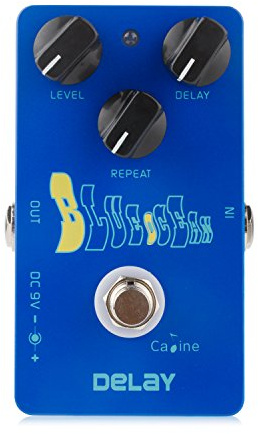 Caline Elettrico Delay Chitarra Effetto Pedale In Lega di Alluminio Alloggiamento con 3 Interruttori CP-19 Blue Ocean