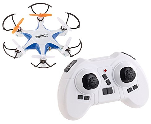 Simulus Minidrohnen: Mini-Hexacopter m. 6-Kanal-Funk-Fernsteuerung (2,4 GHz), 6-Achsen-Gyro (Spielzeug für Mann, Junge, Kerl, Accu Helicopter, Ferngesteuertes)