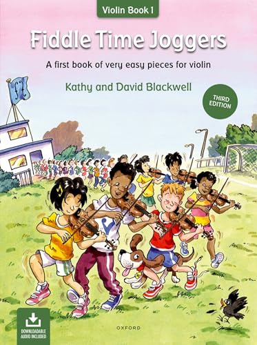 Fiddle time joggers (third edition) a first book of very easy pieces for violin + audio online