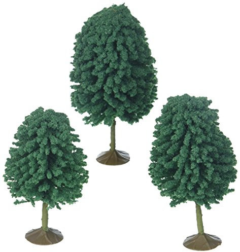 Bachmann Trains inches 4 inches Deciduous Trees 3 Per Box