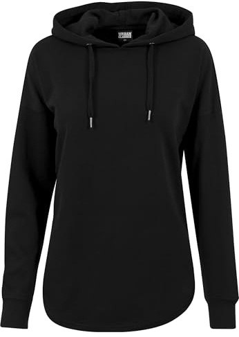Urban Classics Ladies Oversized Terry Hoody Femme Sweat-Shirt à Capuche Noir S 100% Coton Large