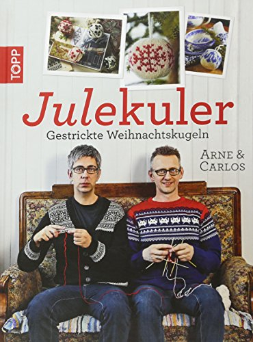 Julekuler: Gestrickte Weihnachtskugeln