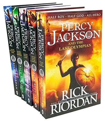 Percy Jackson The Ultimate Collection 5 Books Set Epic Heroes Legendary Adventures by Rick Riordan