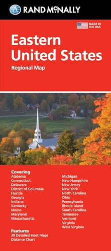 Rand McNally Folded Map: Eastern United States Map