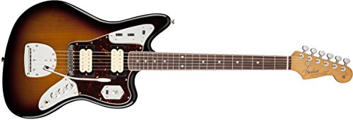 Fender 0143001700 Kurt Cobain Jaguar Palisander Griffbrett E-Gitarre - Sunburst