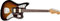 Fender 0143001700 Kurt Cobain Jaguar Palisander Griffbrett E-Gitarre - Sunburst