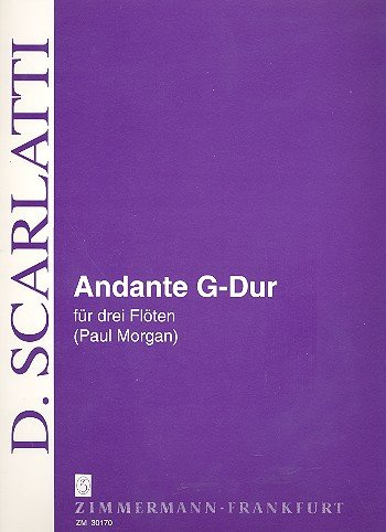 Andante G-Dur: för 3 flöjter