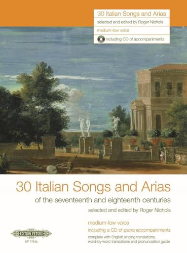 Italian songs & arias(30) chant +cd
