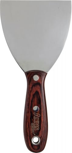 Axus Décor - Spatola rigida flessibile in acciaio inossidabile 10 cm