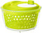 Rotho Fresh Filatore di Insalata, Plastica (PP) senza BPA, Verde/Trasparente, 4.5 L, 25.0 x 25.0 x 16.5 cm