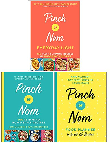 Pinch of Nom Collection 3 Books Set (Everyday Light [Hardcover], Pinch of Nom [Hardcover], Pinch of Nom Food Planner)