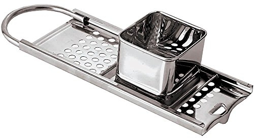 Paderno 49844-01 Grattugia per Spatzle, Acciaio Inox