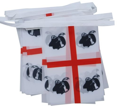 AZ FLAG Flaggirlang Sardinien 6 m 20 flaggor Lätt Polyester 21x15 cm