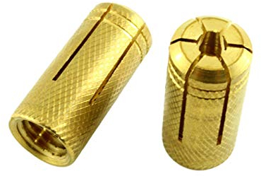 Messing Dübel Spreizdübel M12 x 36mm (10 Stück)