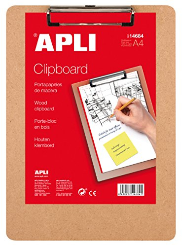 APLI 14684 - Clipboard aus Holz, A4