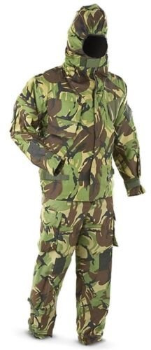 NBC Camouflage Army Surplus Suit Woodland vacuum packed Size Large 180-100