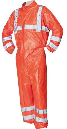 DuPont Tyvek-500Hv_L Schutzanzug, Orange, L Größe