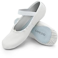 Capezio girls Daisy 205 Ballet Shoe (Toddler/Little Kid),White,2 M US Little Kid