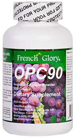 FrenchGlory OPC90: Isotonic OPC Antioxidant 3 Month Supplement