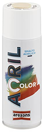 Arexons – Spray émail acrylique, conditionnement : 400 ml, blanc cassé