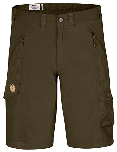 Fjällräven Herren Wandershorts Abisko, Dark Olive, 50, F82833-633