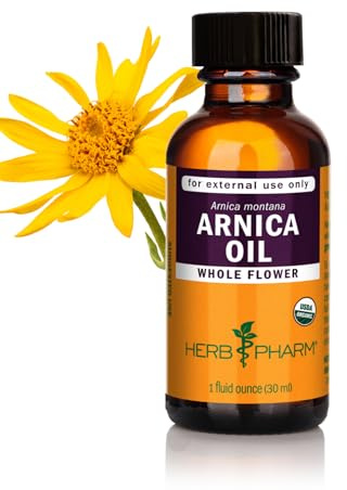 Herb Pharm Certified Organic Oil, Arnica, 1 Fl Oz