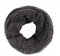 Winter Rundschal Warmer Loop Schal Schlauchschal Tuch Trend Strickschal (Grau Khaki)