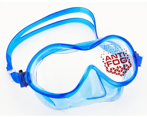 Seac Baia, Masque Antifog de plongée et de Natation pour Les Enfants de 3 à 8 Ans, idéal pour Les Jeux en mer