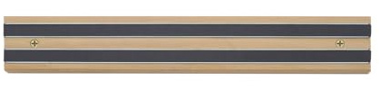 HIC Kitchen Magnetic Knife Holder and Tool Storage Bar, Wood, 12-Inches, 12 inch