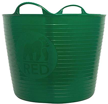 Decco Ltd Tubtrug Gartenkorb, flexibel, groß, 38 l 42 Litre grün