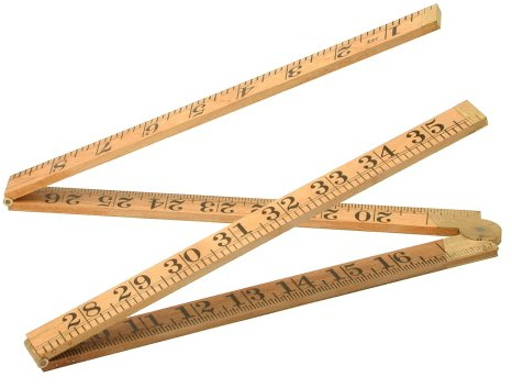 Robert Larson Co. 650-1167 3-Foot Folding Ruler